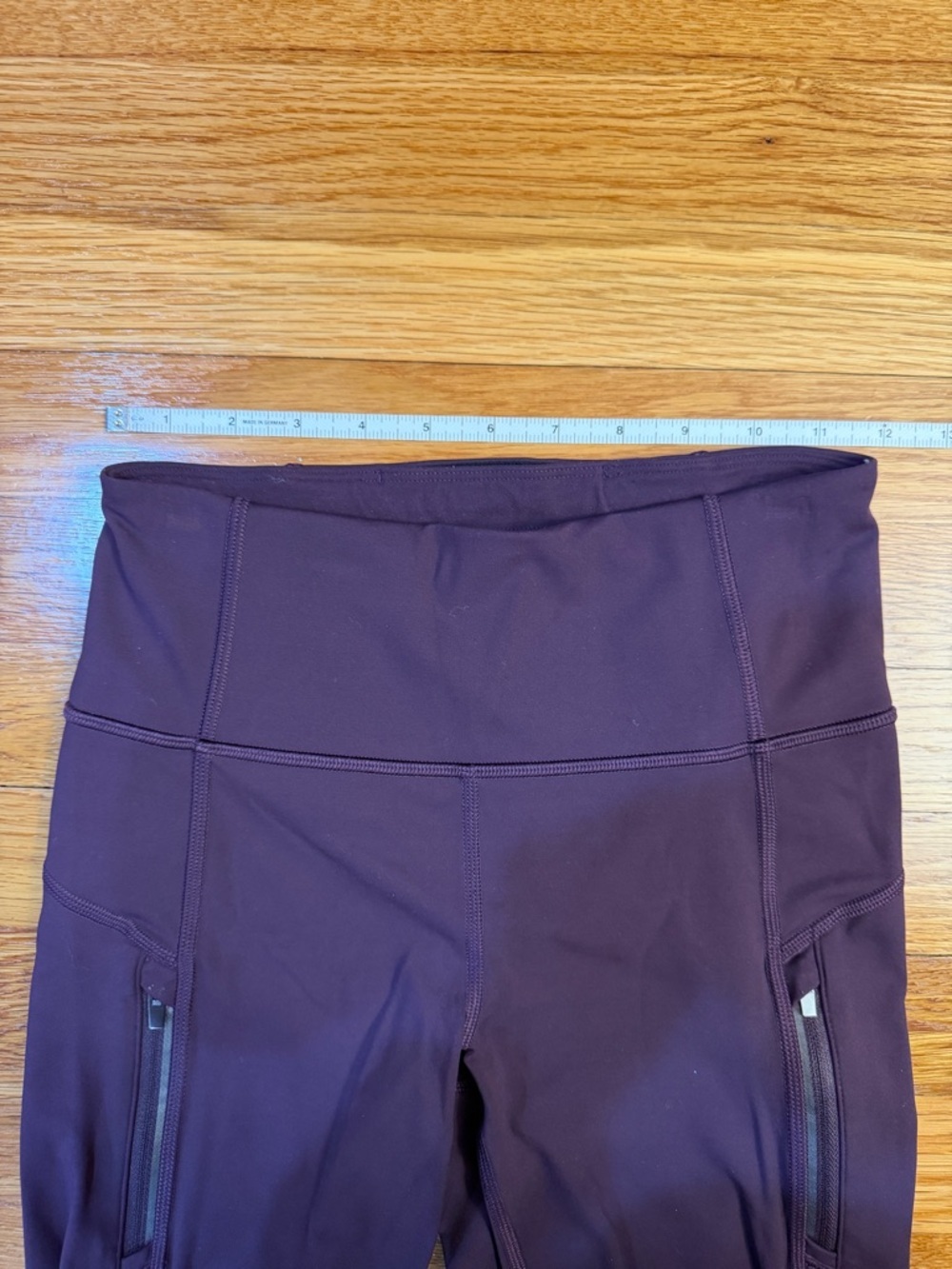 Athleta Rainier Tight High Rise Legging in Dark Purple - Size XS Petite - Picture 2 of 5